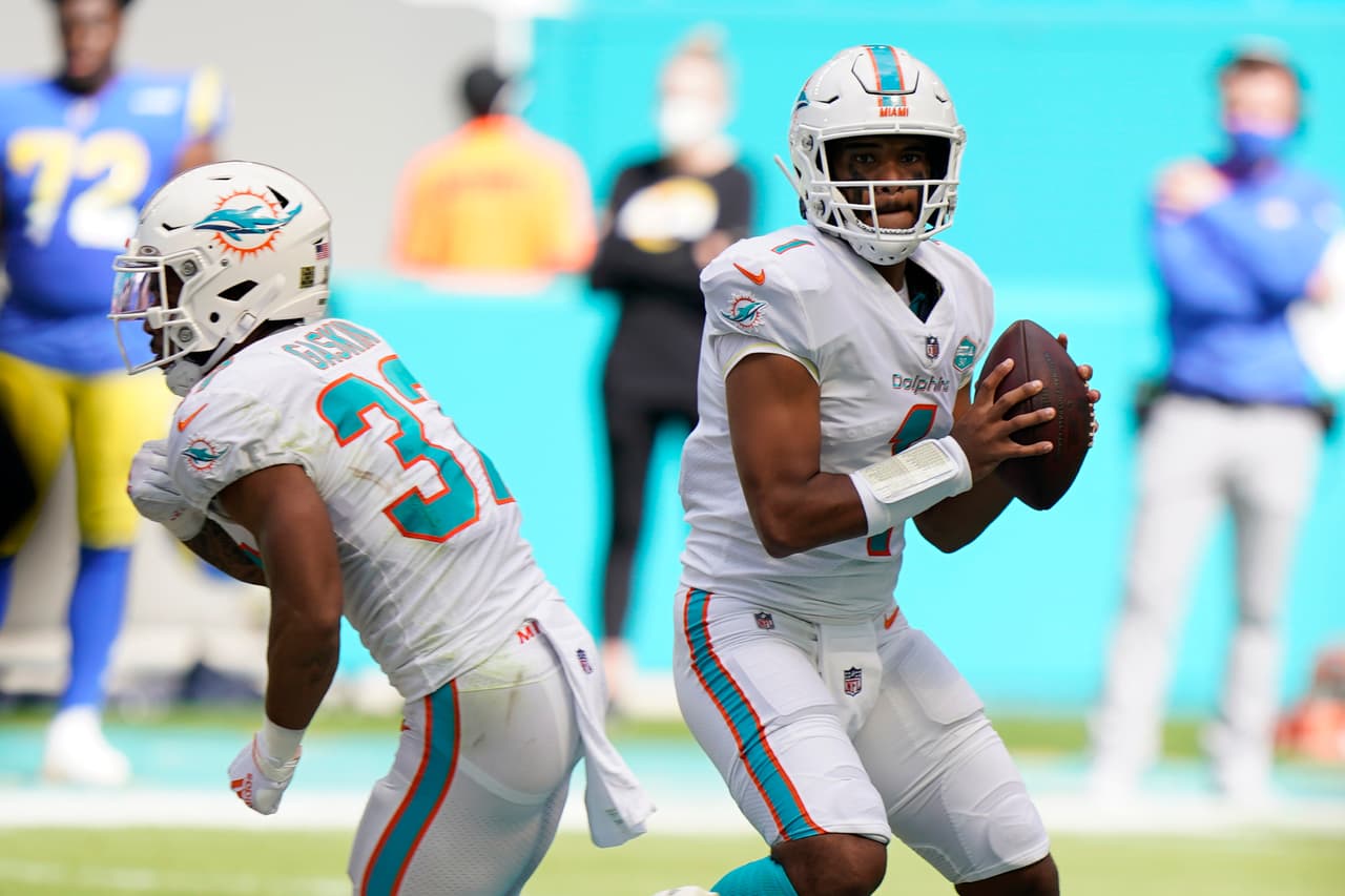Miami controla a los Rams y vencen 17 -28 en el Hard Rock Stadium.