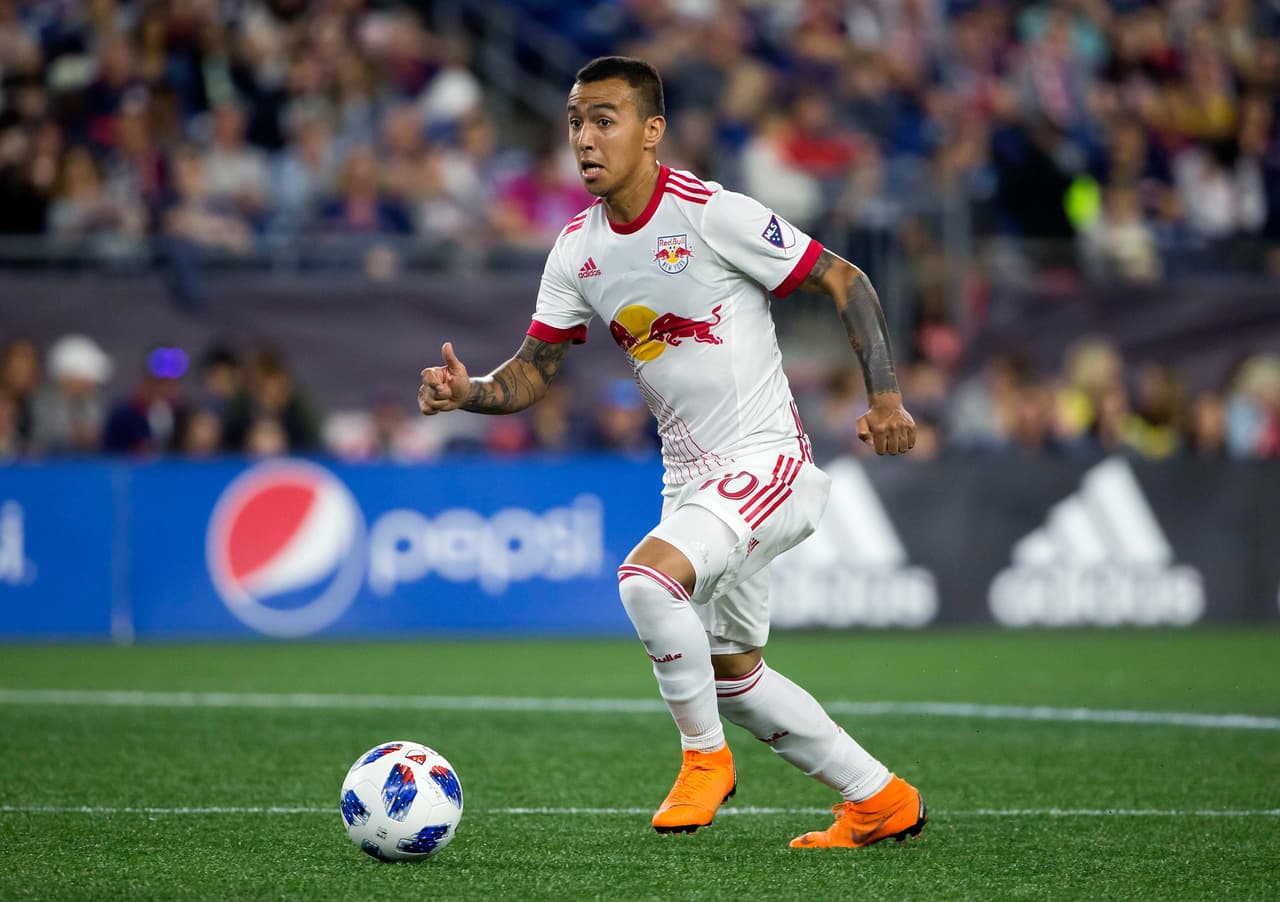 Romero Gamarra, feliz tras su debut con 'la Albirroja'.