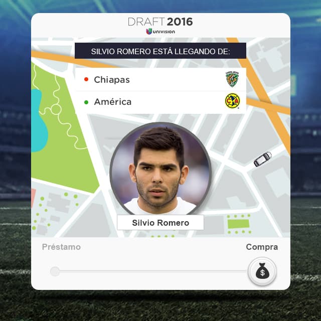 Silvio Romero, refuerzo para el centenario del América