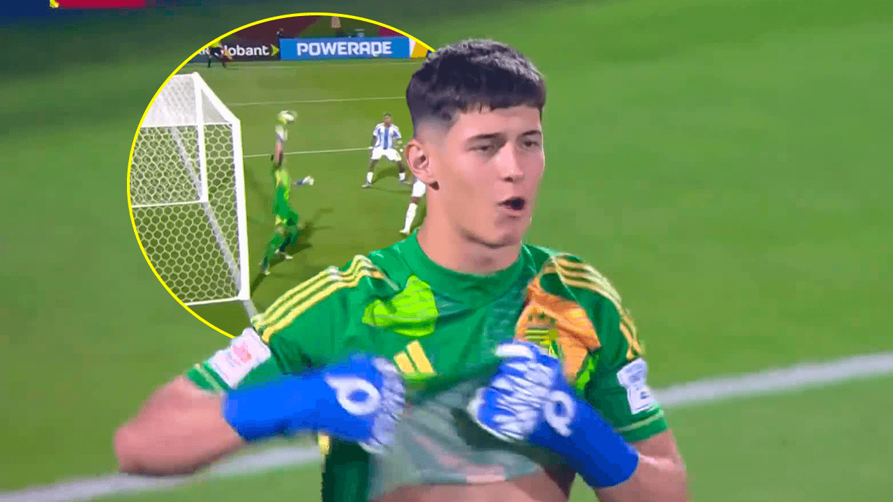 ¡Atajada suprema de Alber Castelau le quita el gol a México!
