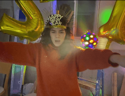 America Ferrera tomó una serie de fotos para recibir el 2021.