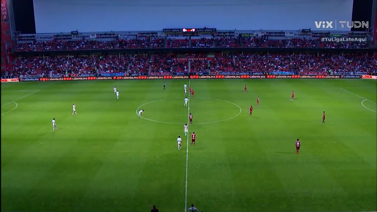 ¡Inicia el partido del Necaxa de la Liga MX!