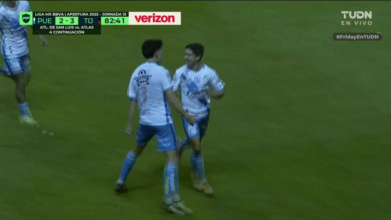 ¡Gol del Puebla! ¡La Franja lo empató en los últimos minutos!