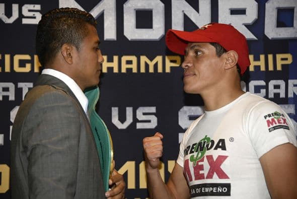 Román 'Chocolatito' González y Edgar Sosa presentaron su peela del próximo 16 de mayo por el título mosca del CMB en poder del nicaragüense.