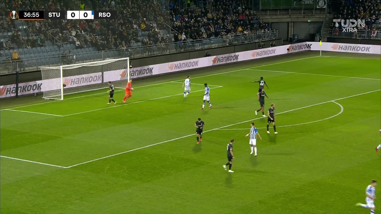 ¡TIRO ATAJADO! disparo por Adnan Januzaj.