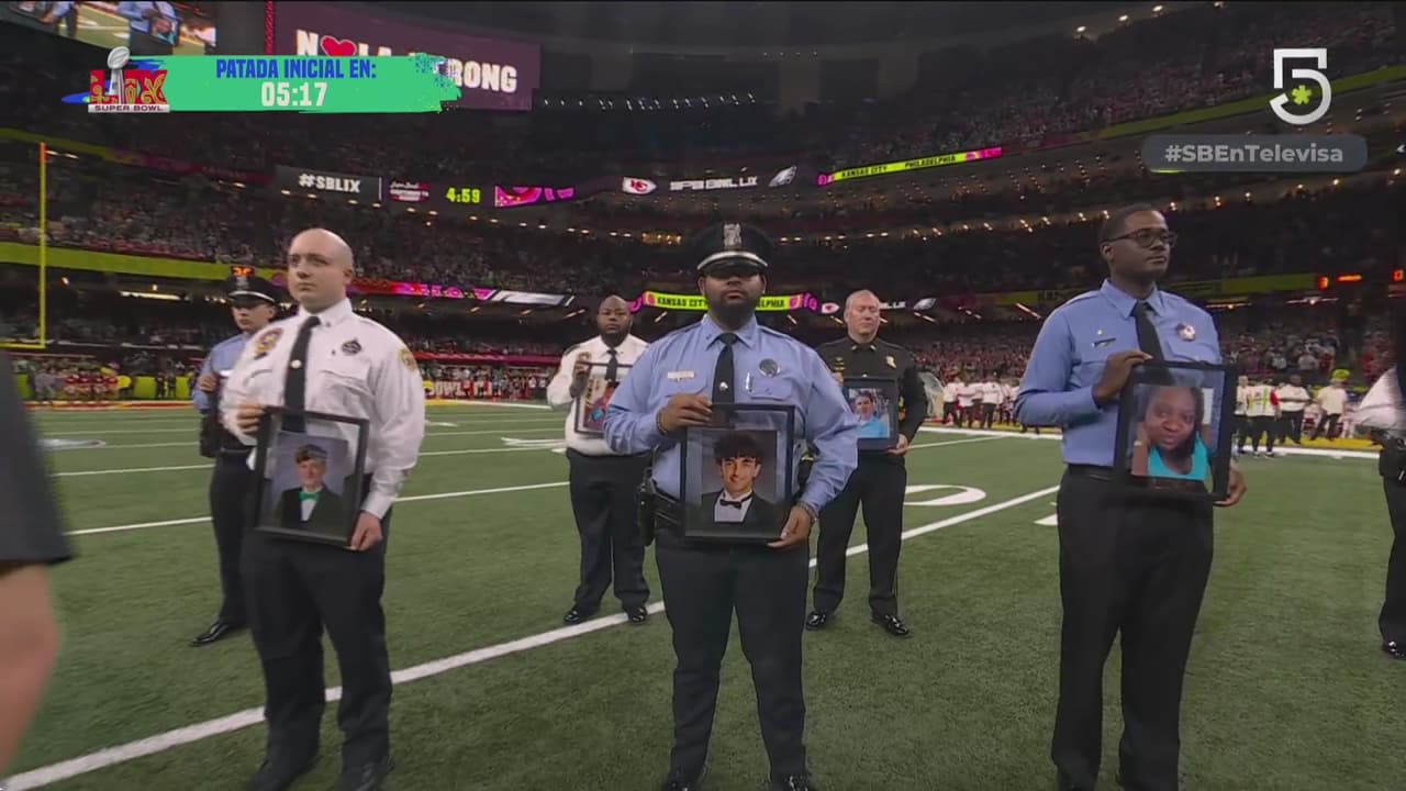 NFL realiza homenaje en Super Bowl LIX a las personas que murieron en Bourbon Street 