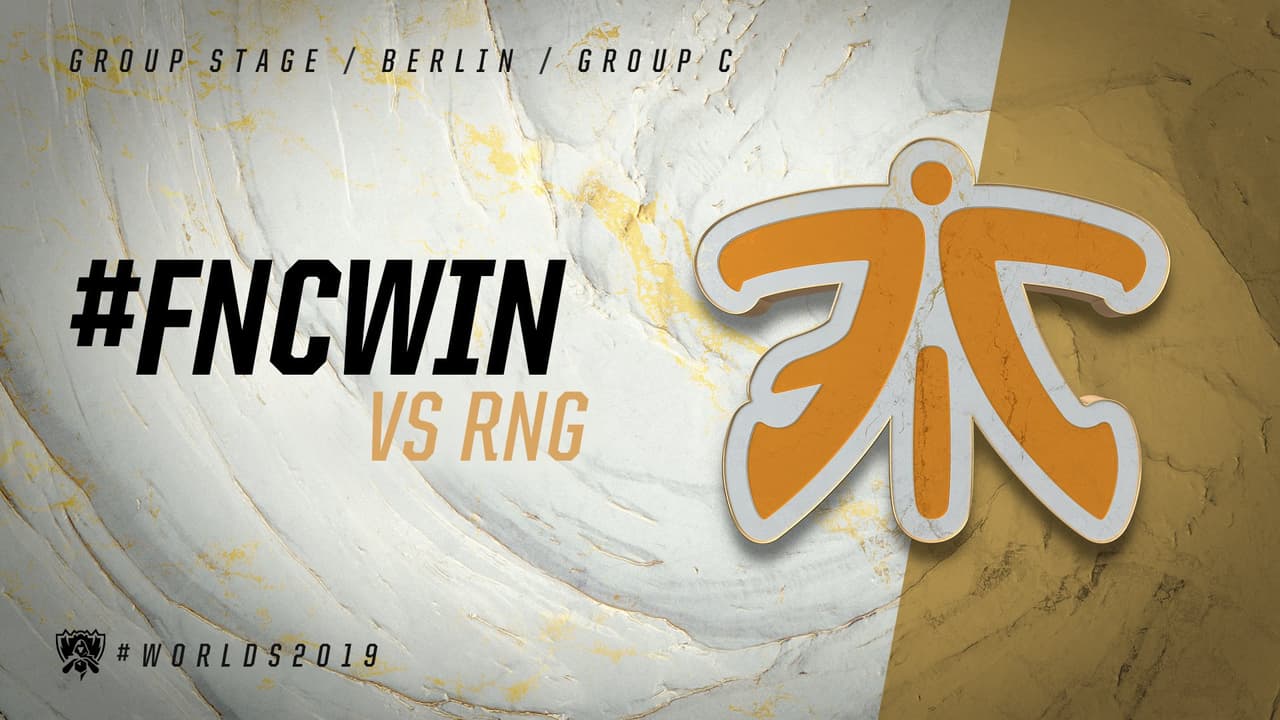 Fnatic se clasifica ganando 3 partidas seguidas