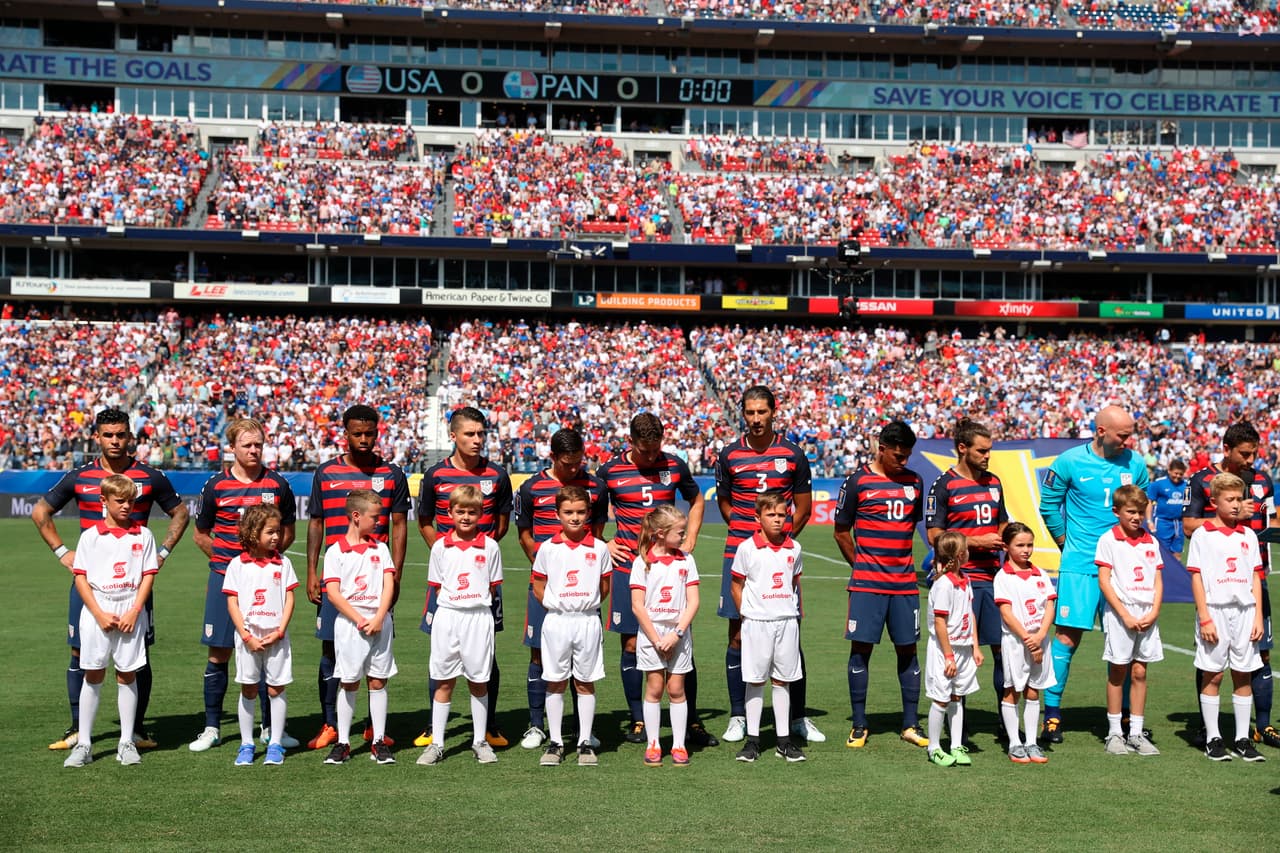 Los Estados Unidos llegaron como claros favoritos para llevarse el liderato en el Grupo B de la Copa Oro