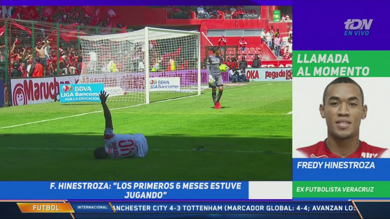 Videos. El tortuoso paso de Fredy Hinestroza en el puerto