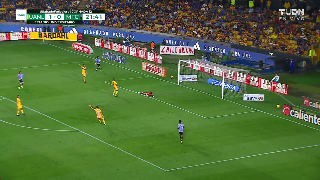 ¡GOOOL! Gustavo del Prete anota para Mazatlán FC.