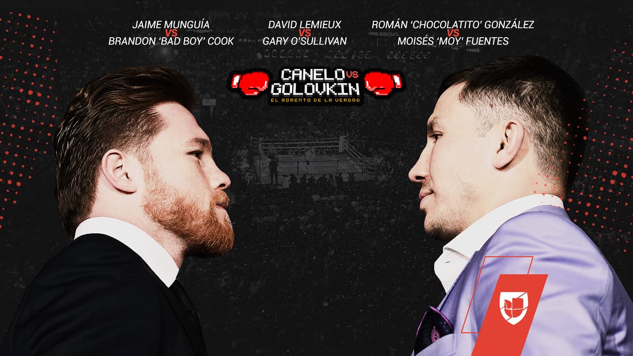 Un platillo de dioses en la Canelo vs. ‘GGG’ II: la cartelera del 15 de septiembre será espectacular