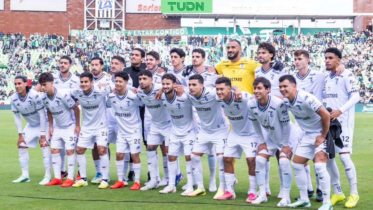 Querétaro anuncia baja de referente tras fractura ante Santos