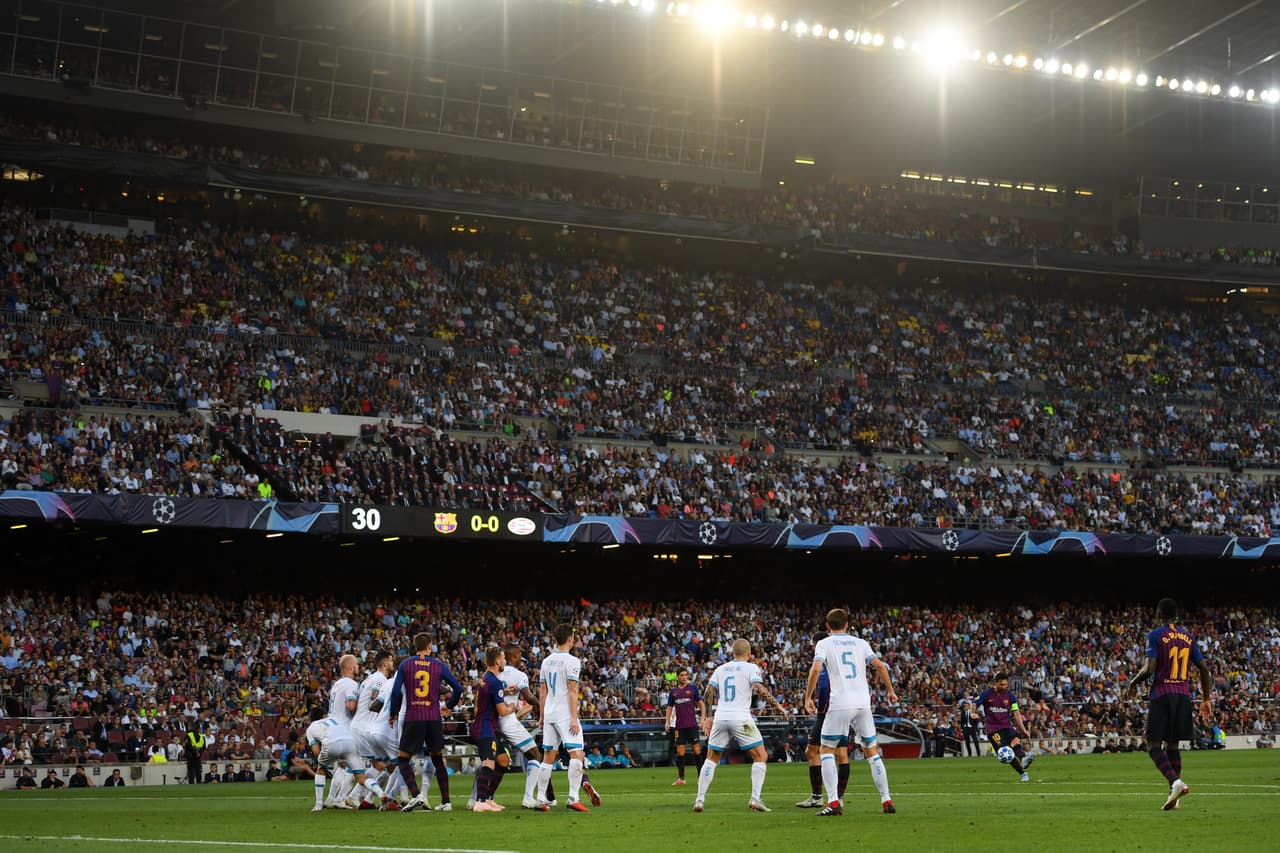 Barcelona 4-0 PSV | Torneo: UEFA Champions League | Estadio: Camp Nou | Fecha: 18 de septiembre del 2018.