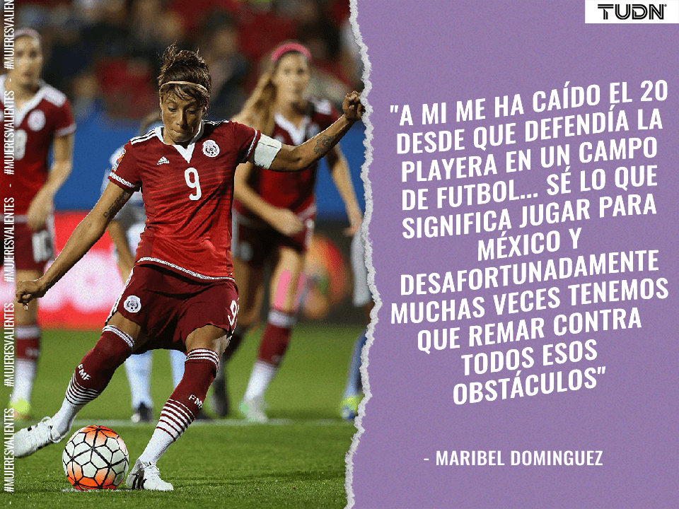 Maribel Domínguez, actual entrenadora de la Selección Mexicana Sub-20 y poseedora del récord de partidos y goles con el Tri.