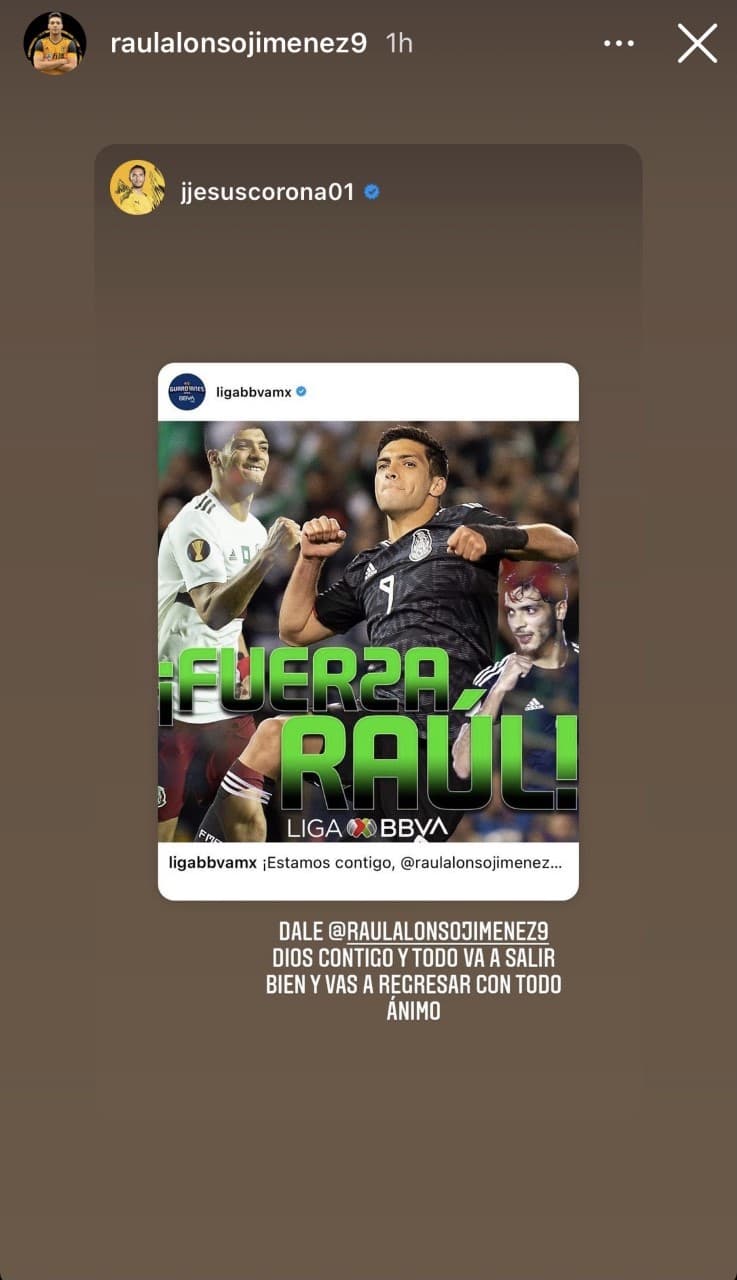 La operación del mexicano fue todo un éxito y agradeció todos los mensajes de apoyo que tuvo en su cuenta de Instagram.