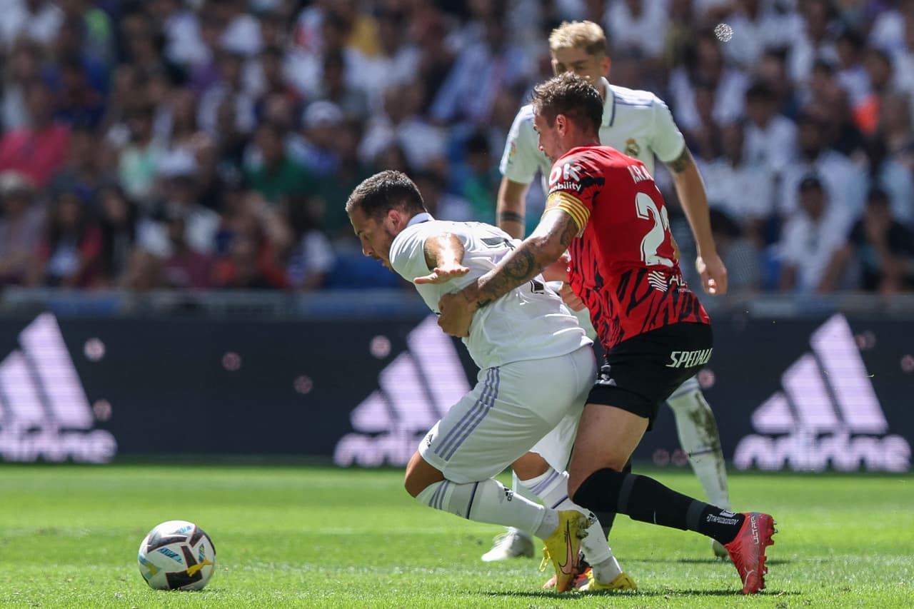 Mallorca se fue al frente con un gol de Vedat Muriqi, pero Real Madrid le dio la vuelta con tantos de Federico Valverde, Vinucius Junior, Rodrygi y Antonio Rudiger.