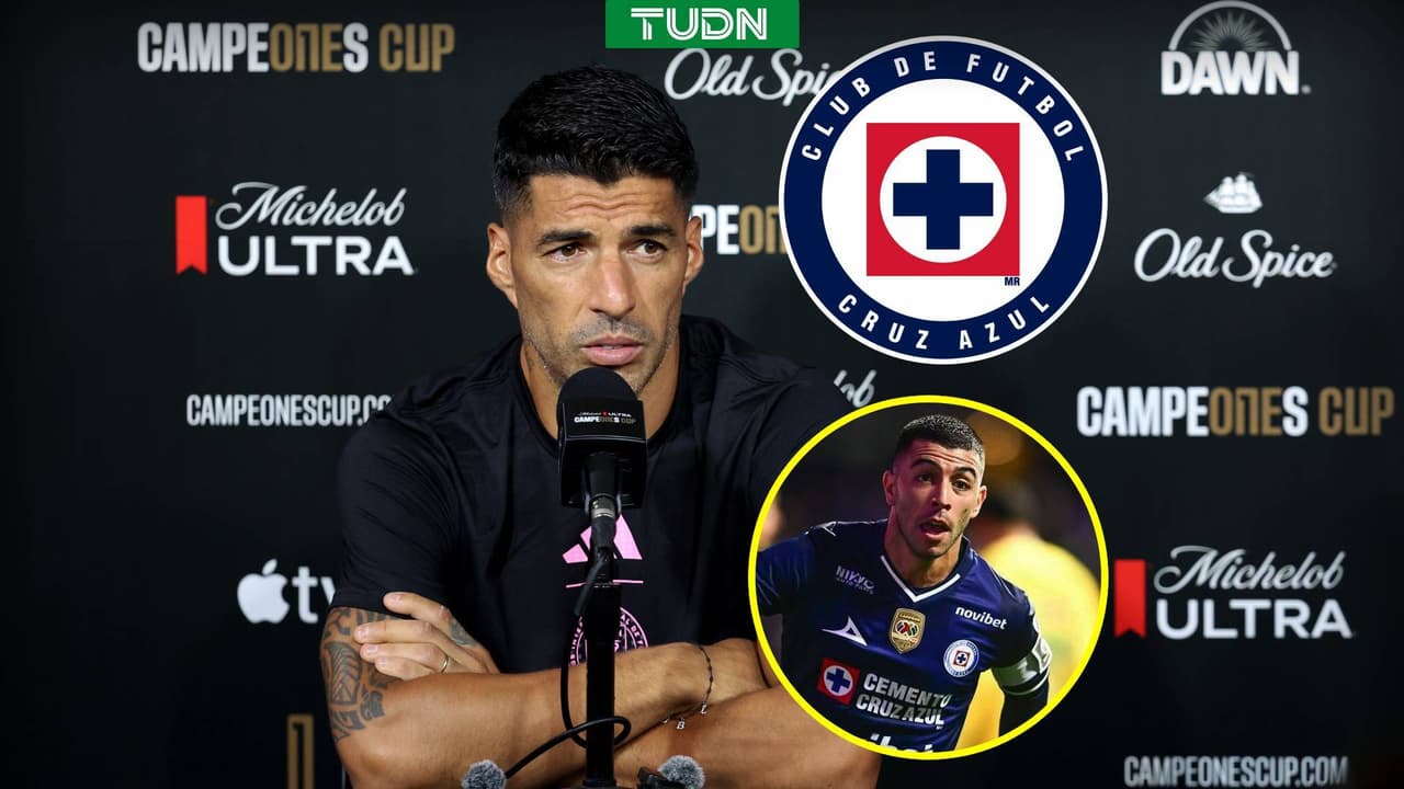 Luis Suárez elogia a Erik Lira y Cruz Azul previo a la Campeones Cup