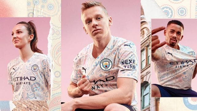 Caroline Weir, Oleks Zinchenko y Gabriel Jesus son los embajadores del novedoso diseño.