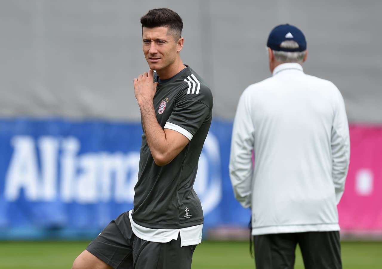 Lewandowski culpa a Ancelotti de las lesiones en el Bayern
