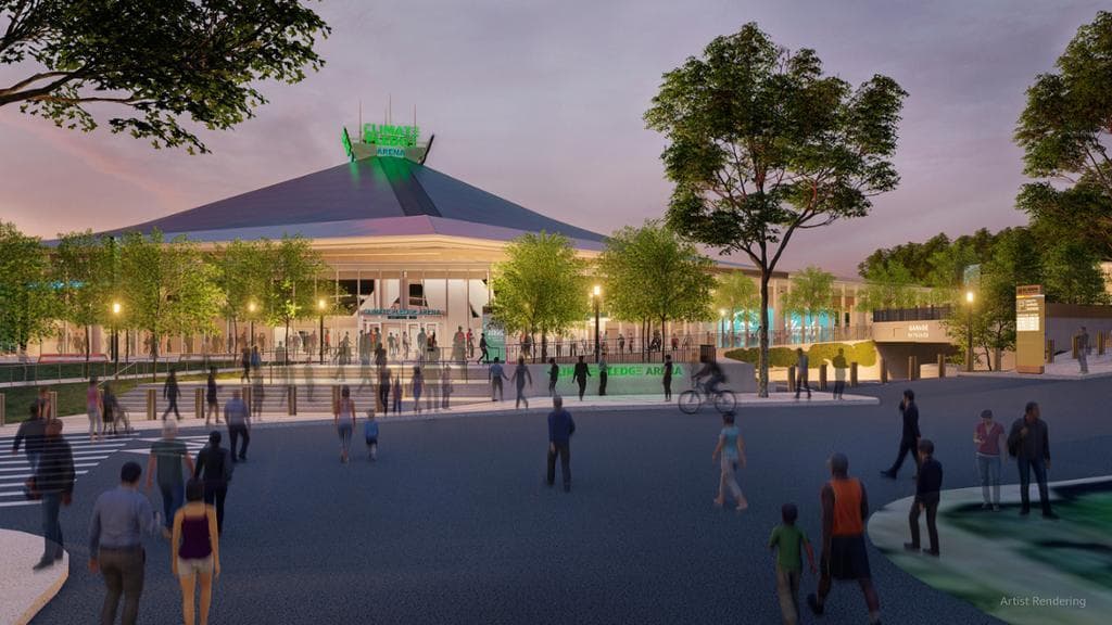 Tres empresas se conjuntaron para revolucionar la industria del entretenimiento y los deportes con una arena que sea autosustentable, con energía eléctrica y sin el uso de combustibles fósiles y además conservando una icónica pieza de modernidad.