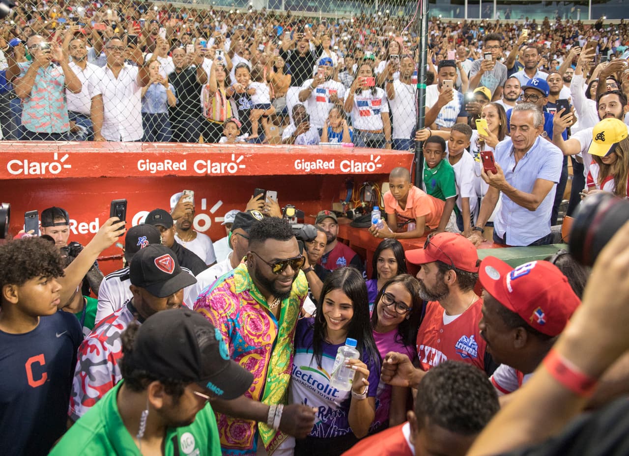 Reaparece David Ortiz públicamente tras atentado de junio