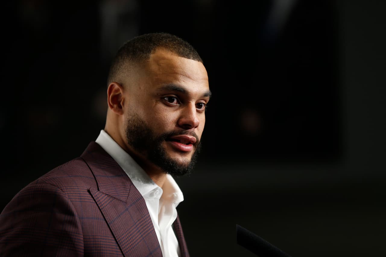 Dak Prescott niega fiesta: “Fue una cena con 10 personas”