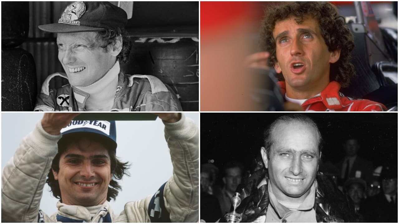 Lauda, Fangio, Prost, Piquet y otros ilustres campeones del Gran Premio de Holanda