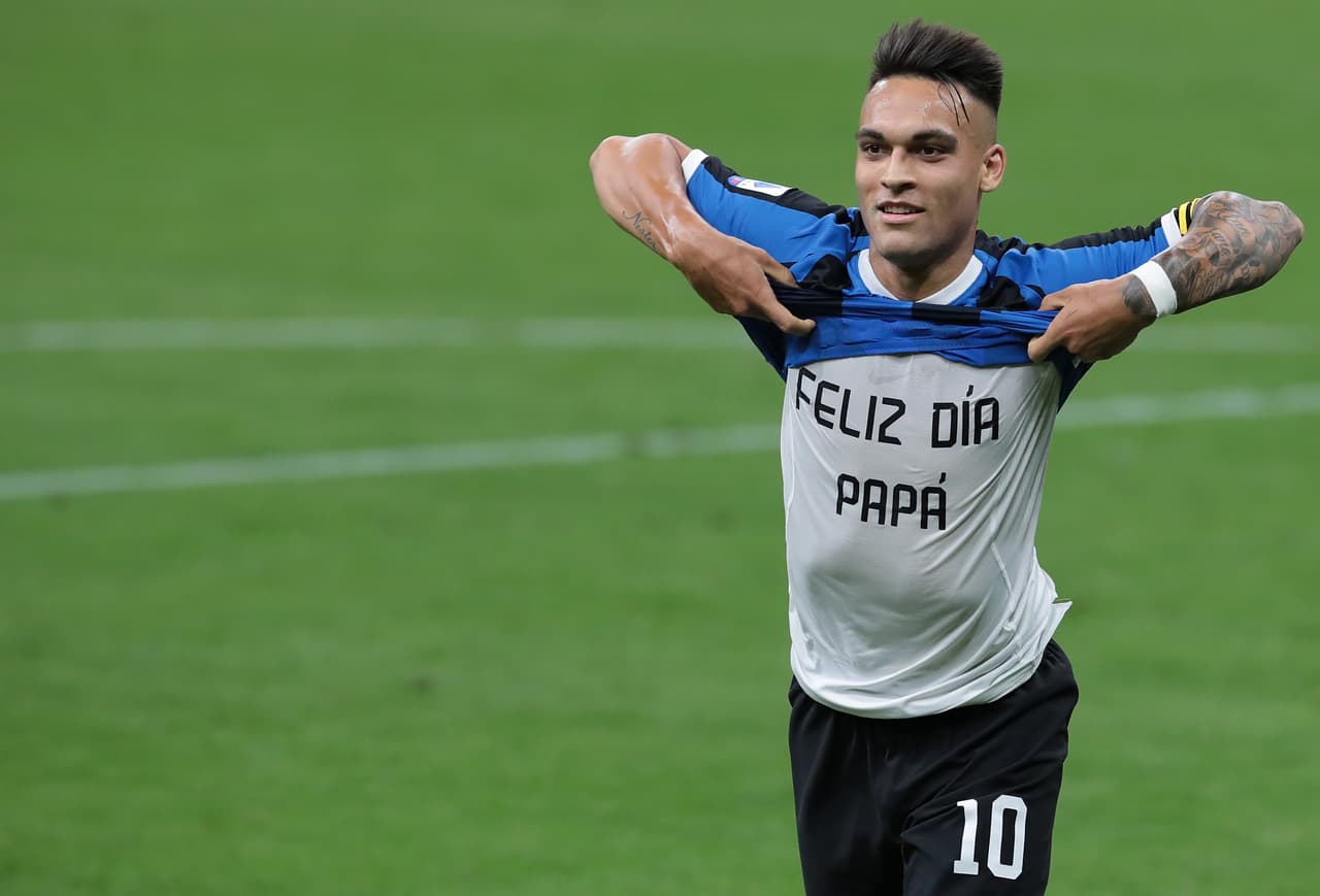 Lautaro Martinez (10) y Lukaku (33') fueron los anotadores del Inter en la victoria 2-1 en su casa ante Sampdoria.