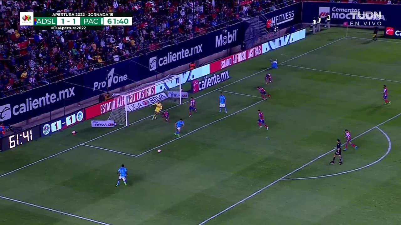 ¡GOL!  anota para Pachuca. Avilés Hurtado