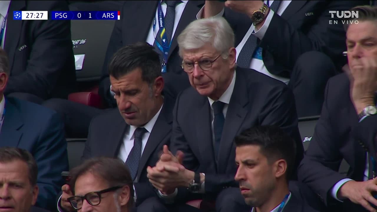 ¡Históricos presentes! Luis Figo, Arsene Wenger y Travis Scott no se quieren perder la final