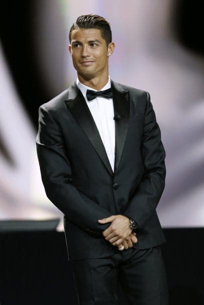 Todos los focos en Cristiano Ronaldo, era amplio favorito para ganar.