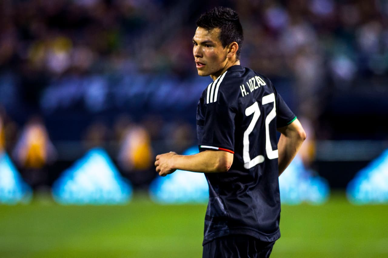 Hirving Lozano - descartado para la Copa Oro.