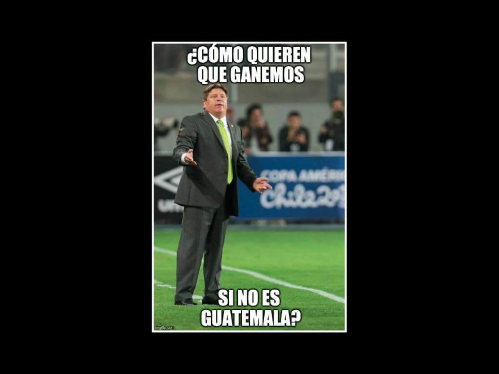 Los memes del Perú vs. México