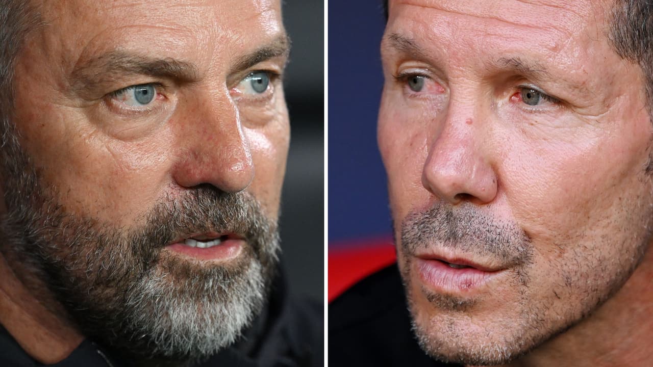 Hansi Flick cuenta con un buen historial ante el Atlético de Simeone