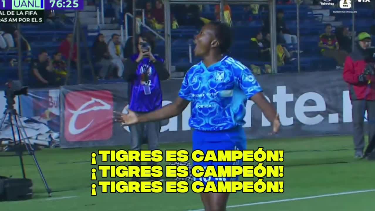 ¡Tigres logra la hazaña y es campeón de México!