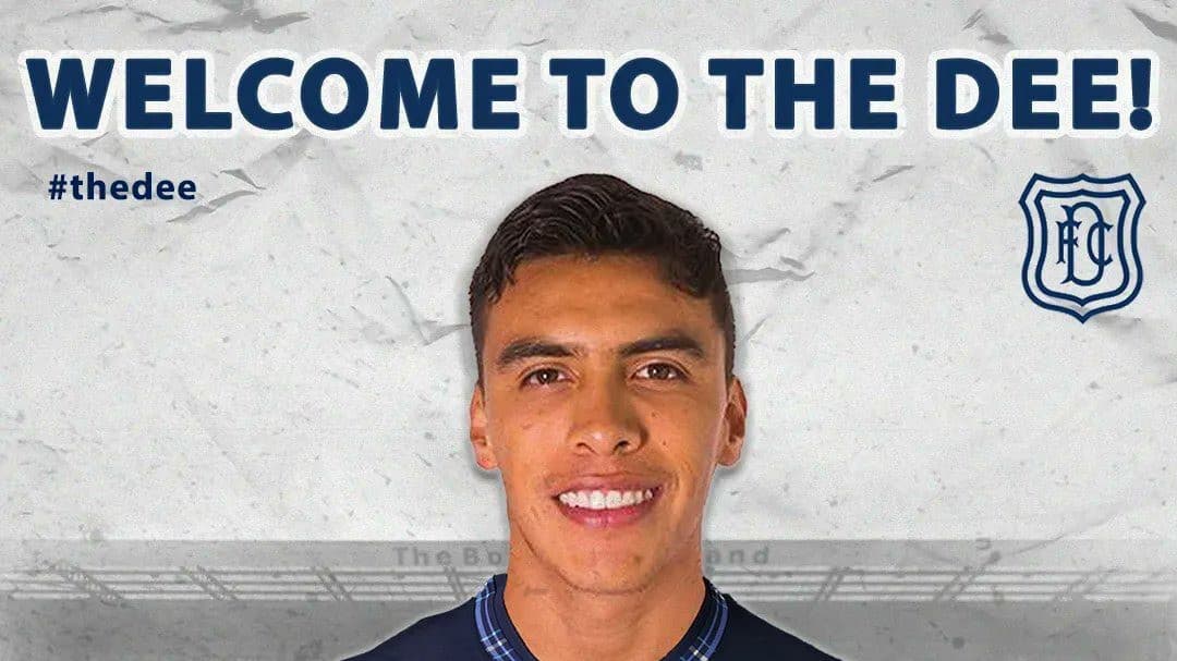 Diego Pineda, segundo mexicano que ficha con Dundee FC 