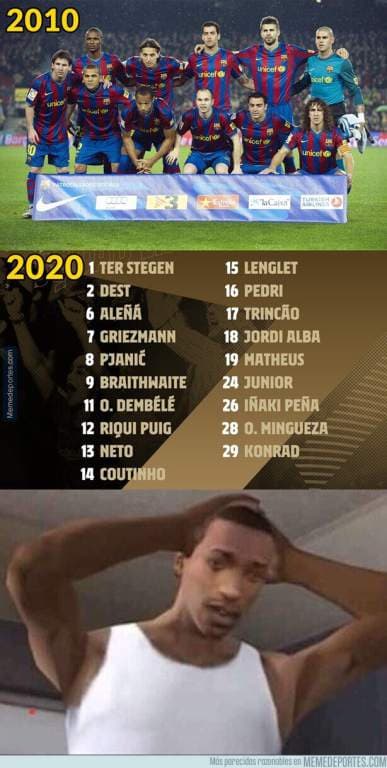 Braithwaite y el Barcelona fueron blanco en los memes | Al cabo de la cuarta fecha de la UEFA Champions League, el danés fue el protagonista del cotorreo en las redes sociales.