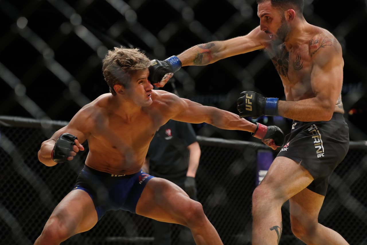 En una buena pelea, Northcutt se llevó la victoria por decisión unánime ante un aguerrido, pero poco efectivo Enrique Marín de España.