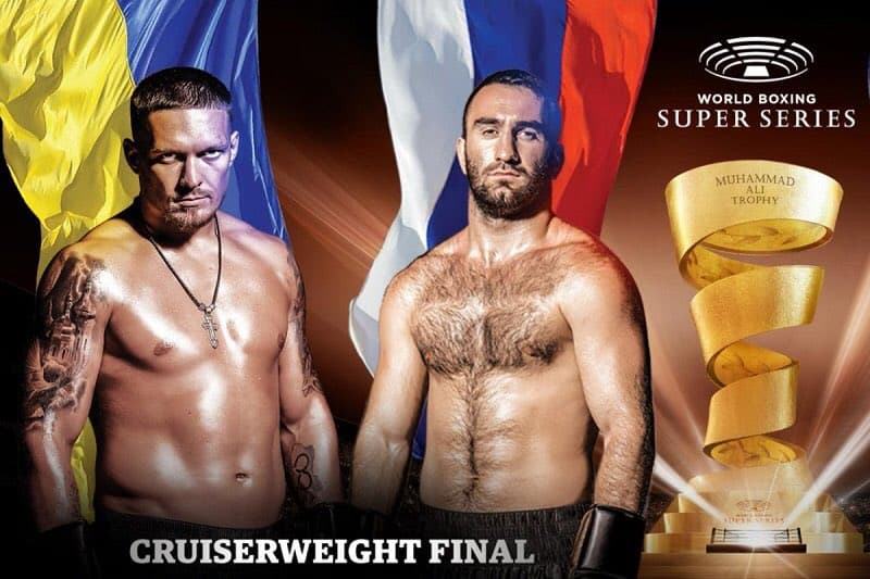 Historia pura: Usyk vs. Gassiev, la pelea que consagrará con el trofeo Muhammad Ali