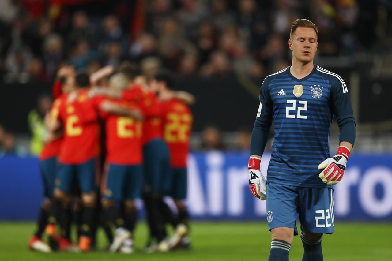 Se lamentaba Marc André ter Stegen la caída muy temprana de su arco.