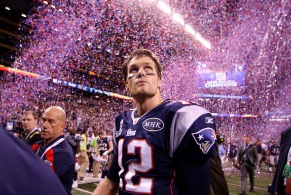 Segunda ocasión que los Patriots caen en el Super Bowl a manos de los Giants.