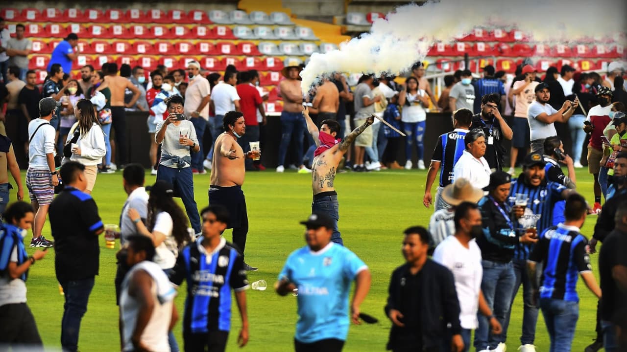 ¡Arrestan fans del Atlas! Detienen implicados en violencia de Querétaro