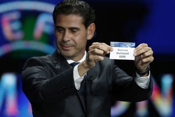 Fernando Hierro sacó los equipos del segundo bombo y tuvo buena mano para el Real Madrid.