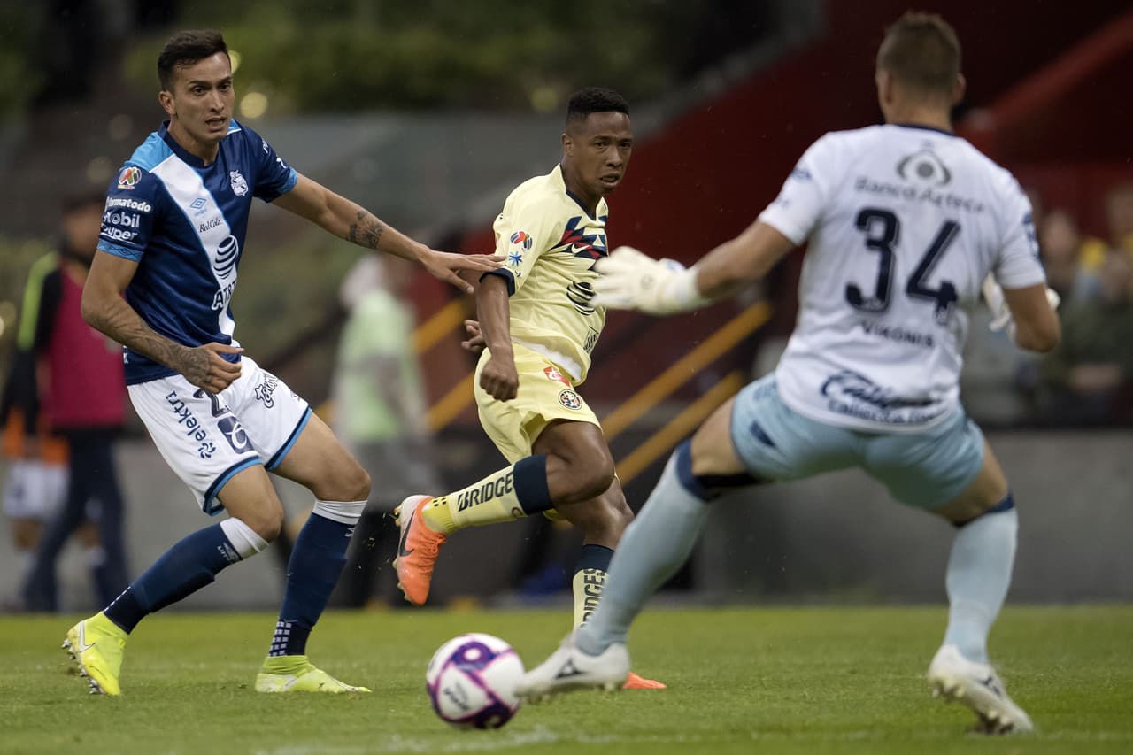 Con goles de Nicolás Castillo al 65 y Andrés Ibarguen al 82, América gana y llega a 25 puntos.