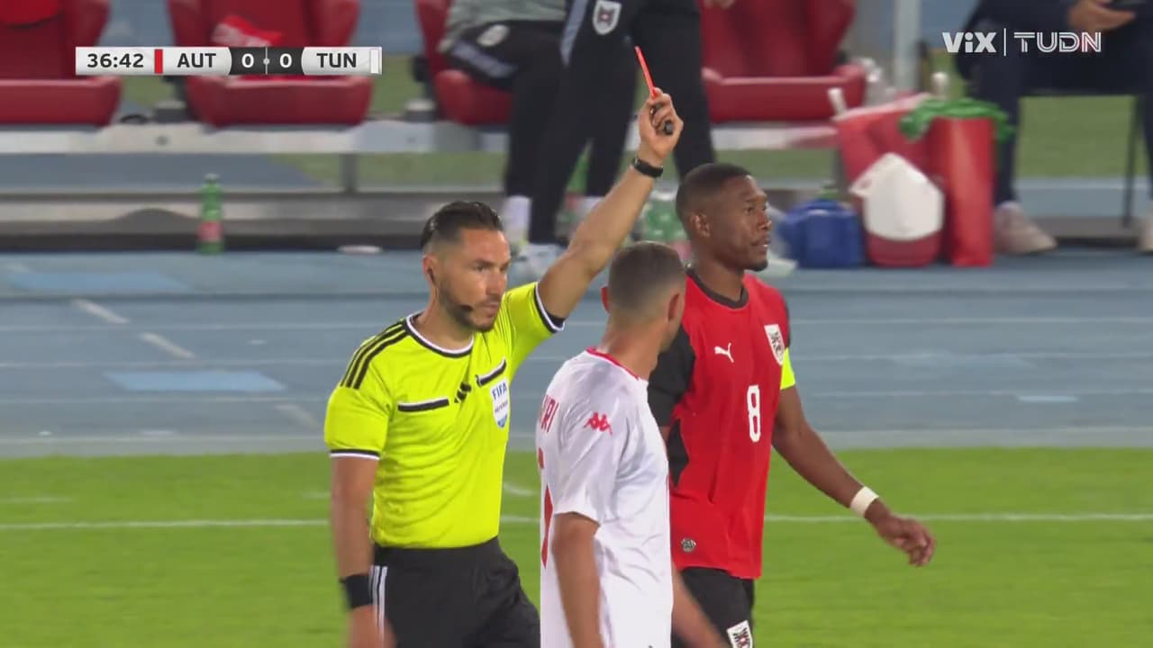 Austria vs. Túnez tiempo 1