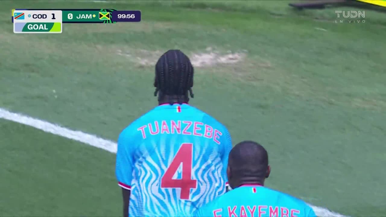 ¡RD Congo clava gol en tiempos extra a Jamaica y están en el Mundial!
