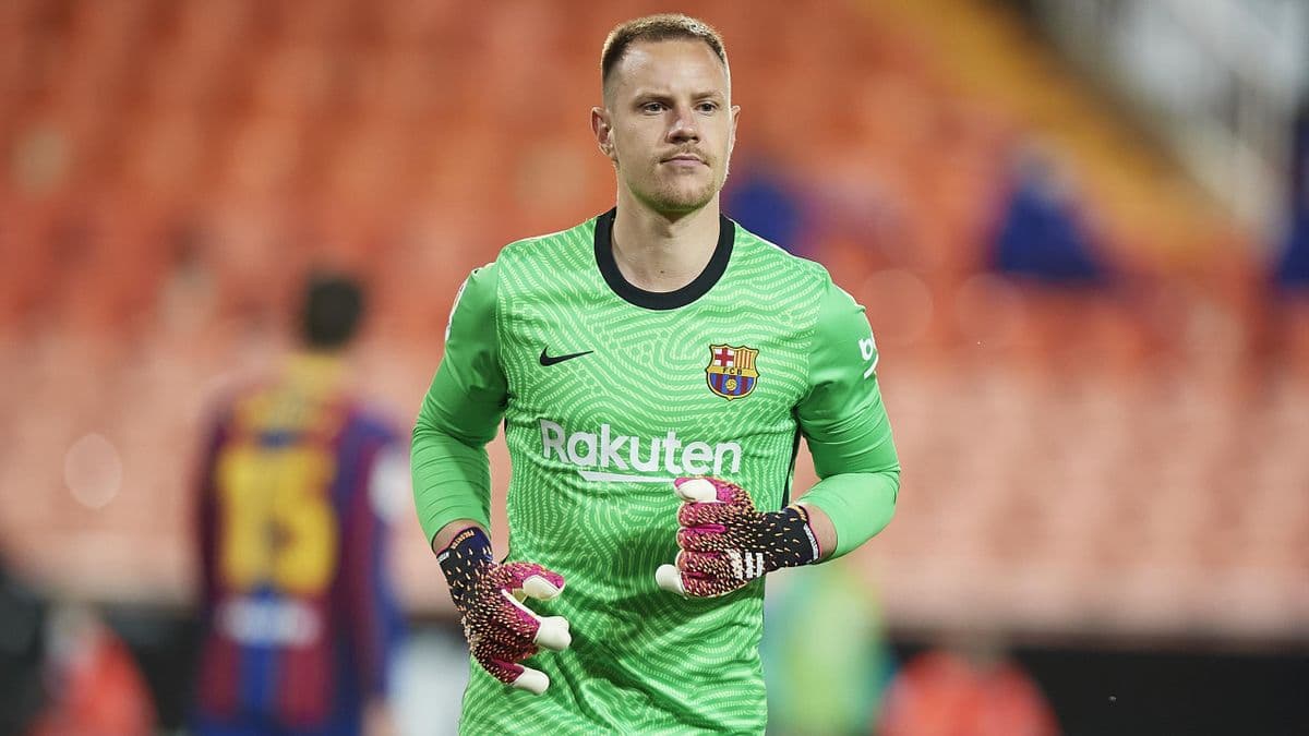 Ter Stegen se recuperó y entró en la convocatoria contra el Celta
