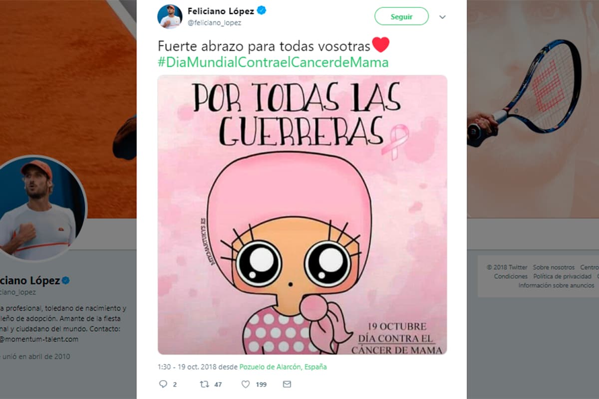 El tenista español Feliciano López.