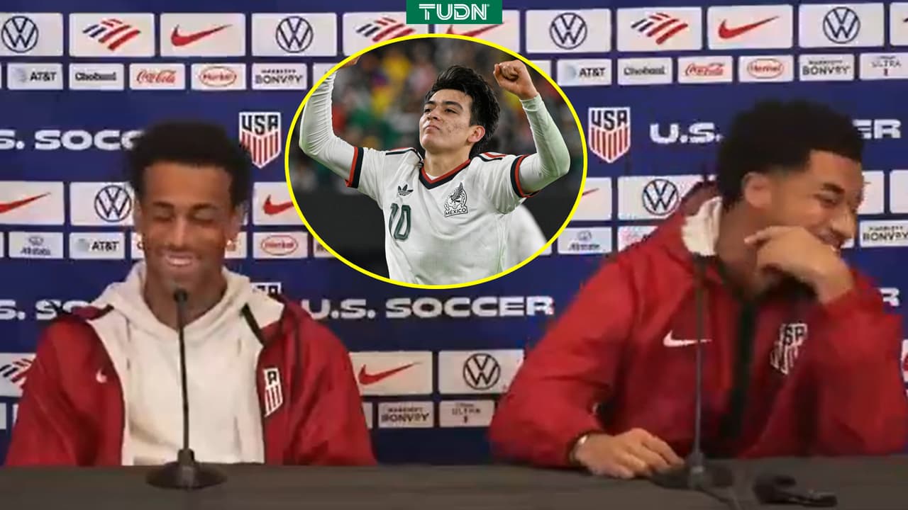 Tyler Adams y Malik Tillman se burlan de Gilberto Mora en rueda de prensa