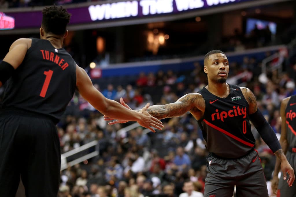 <b>12) Portland Trail Blazers</b>. +6500 que significa que una apuesta ganadora de 100 dólares generaría 6,500.